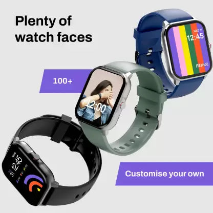 Fitshot Connect 1.85inch CosmicDisplay, Bluetooth Calling & SoloSync Technology Smartwatch (Black Strap, Regular) Fitshot Connect 1.85inch CosmicDisplay, Bluetooth Calling & SoloSync Technology Smartwatch (Black Strap, Regular)